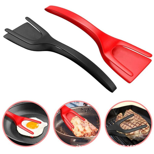 2 in 1 Grip and Flip Spatula Tong